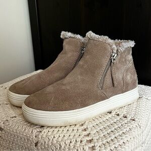 Dolce Vita Tea Platform High-Top Winter Sneaker Size 8.5